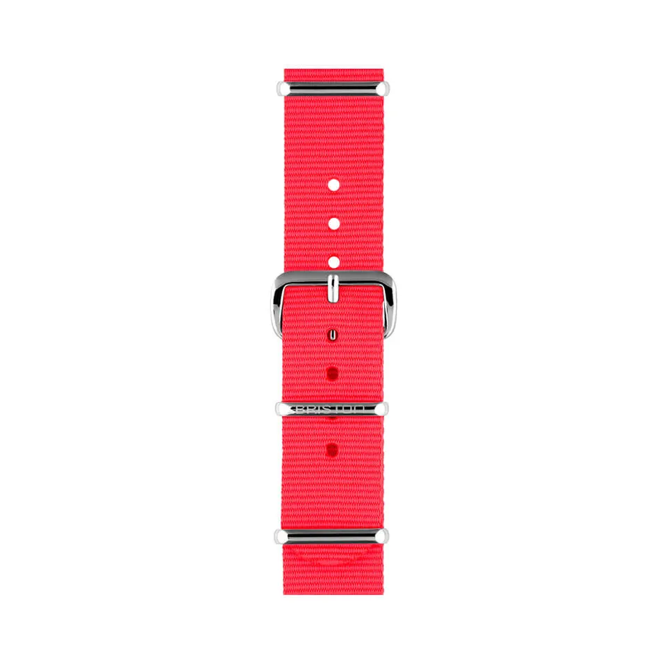 briston-clubmaster-classic-bracelet-nato-18-mm-rose-fluo image 1