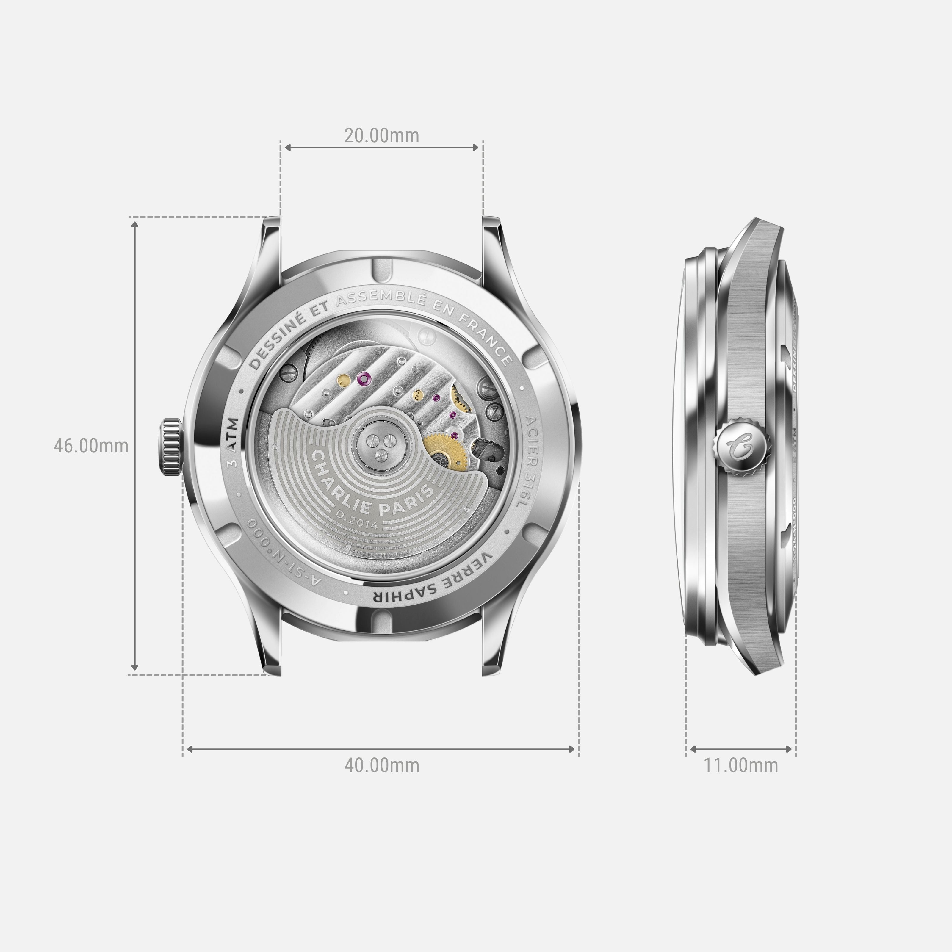 charlie-paris-initial-jour-nuit-bleu-montre-homme-automatique-r-serve-de-marche- image 4
