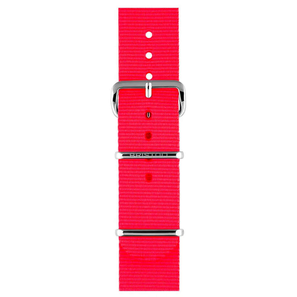 briston-bracelet-type-nato-20-mm-rose-fluo-nylon image 1