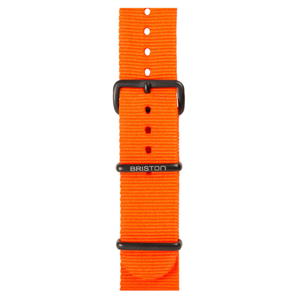 briston-bracelet-nato-nylon-orange-20-mm image 2