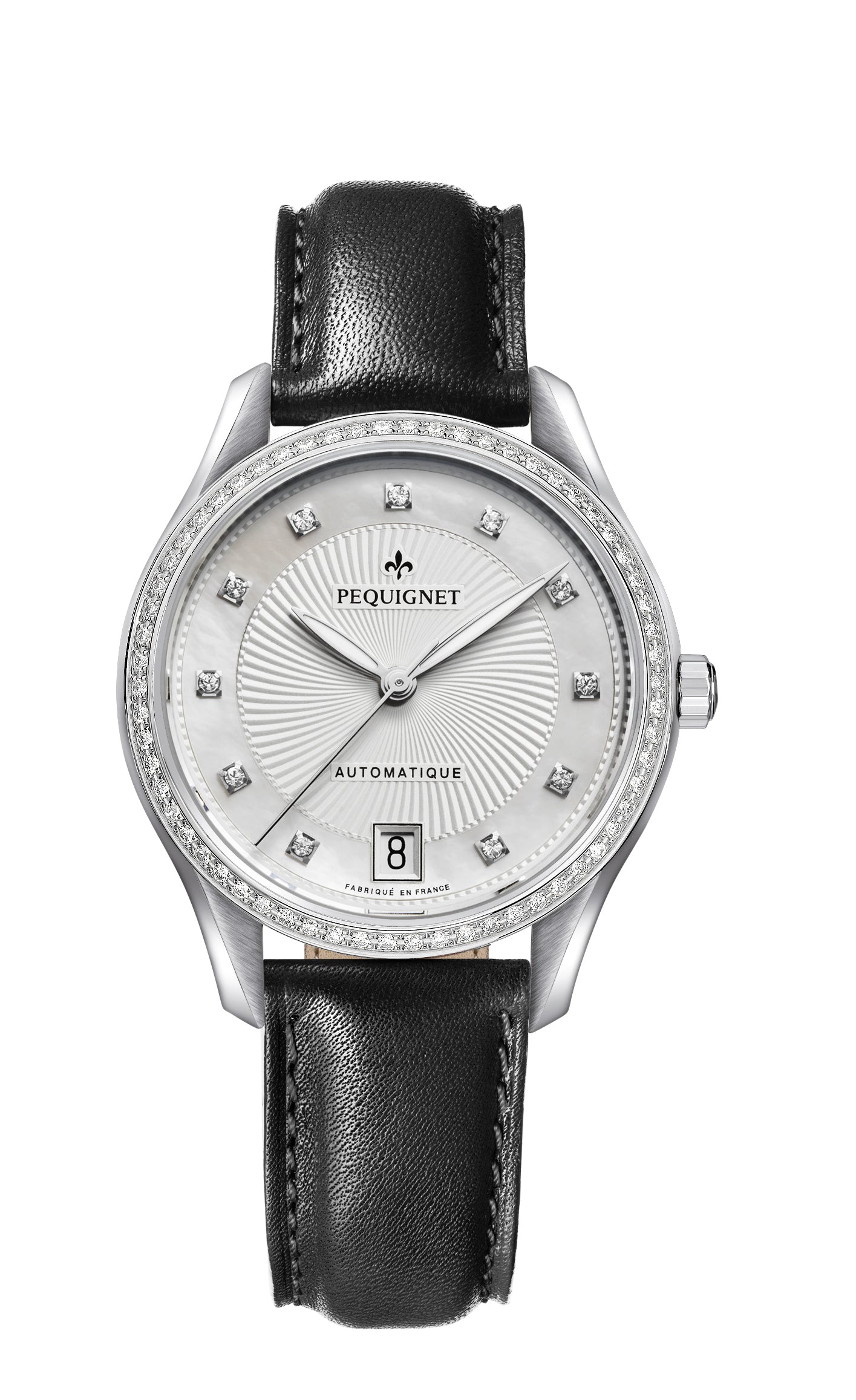 pequignet-l-gance-montre-quartz-femme-62-diamants-nacre image 3