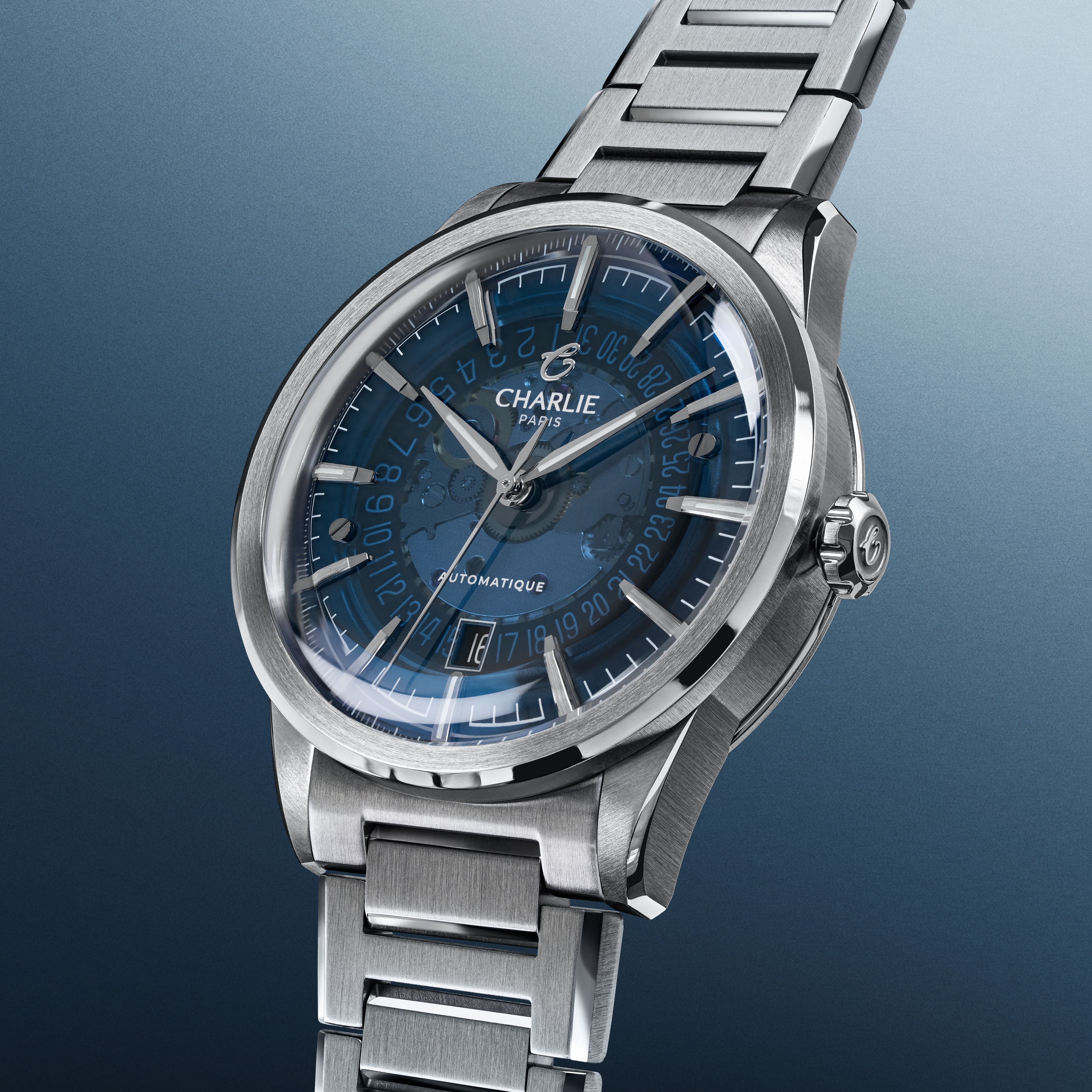 charlie-paris-alliance-saphir-bleu-montre-automatique-39-5mm image 2