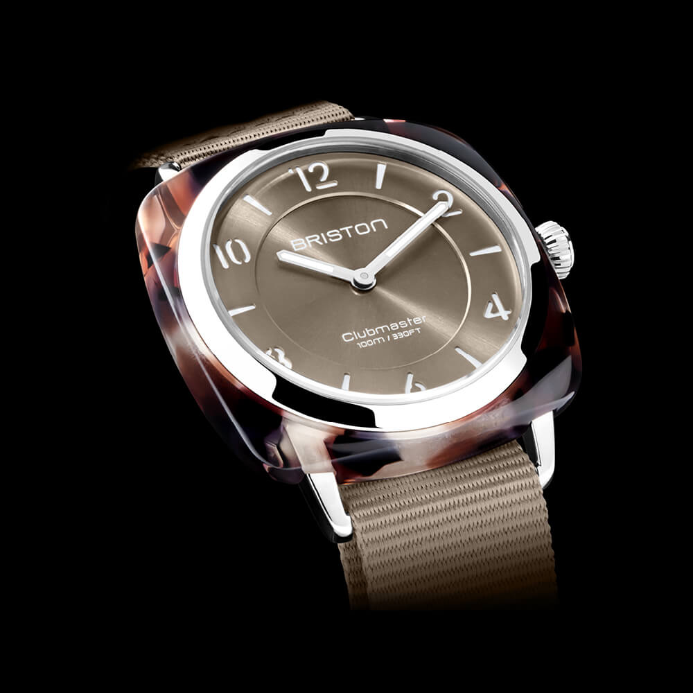 briston-clubmaster-chic-36-mm-gris-taupe-quartz image 3