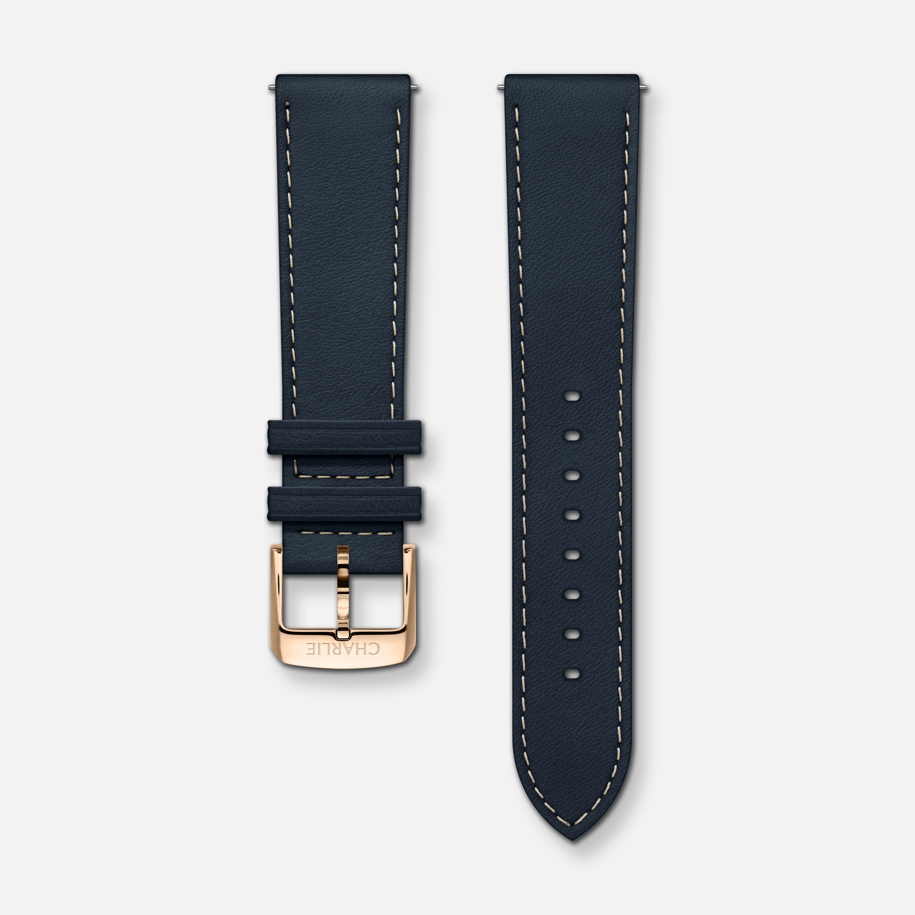 charlie-paris-bracelet-montre-cuir-bleu-20mm-homme image 4