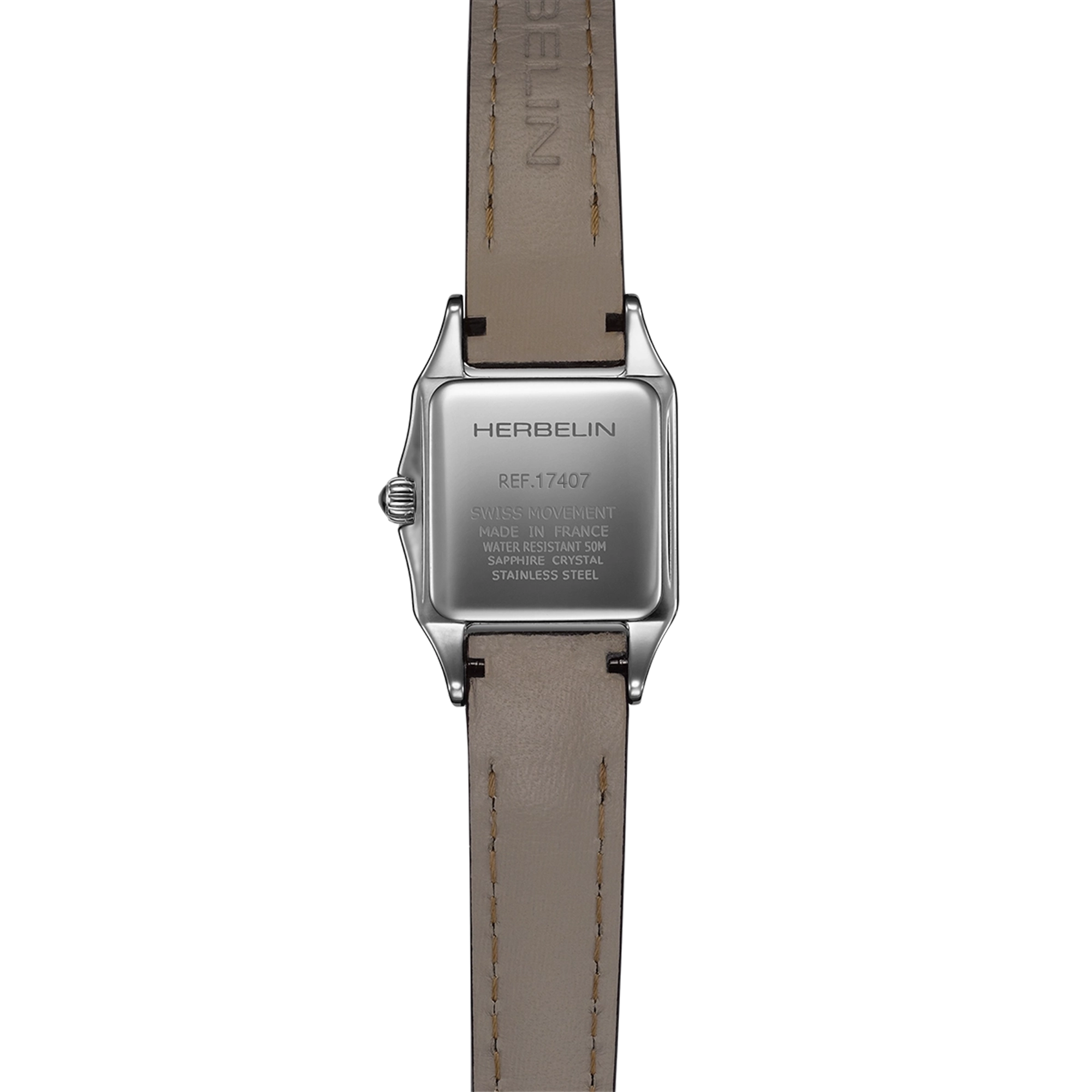 herbelin-luna-mini-quartz-montre-femme-diamants-cuir-noir image 4