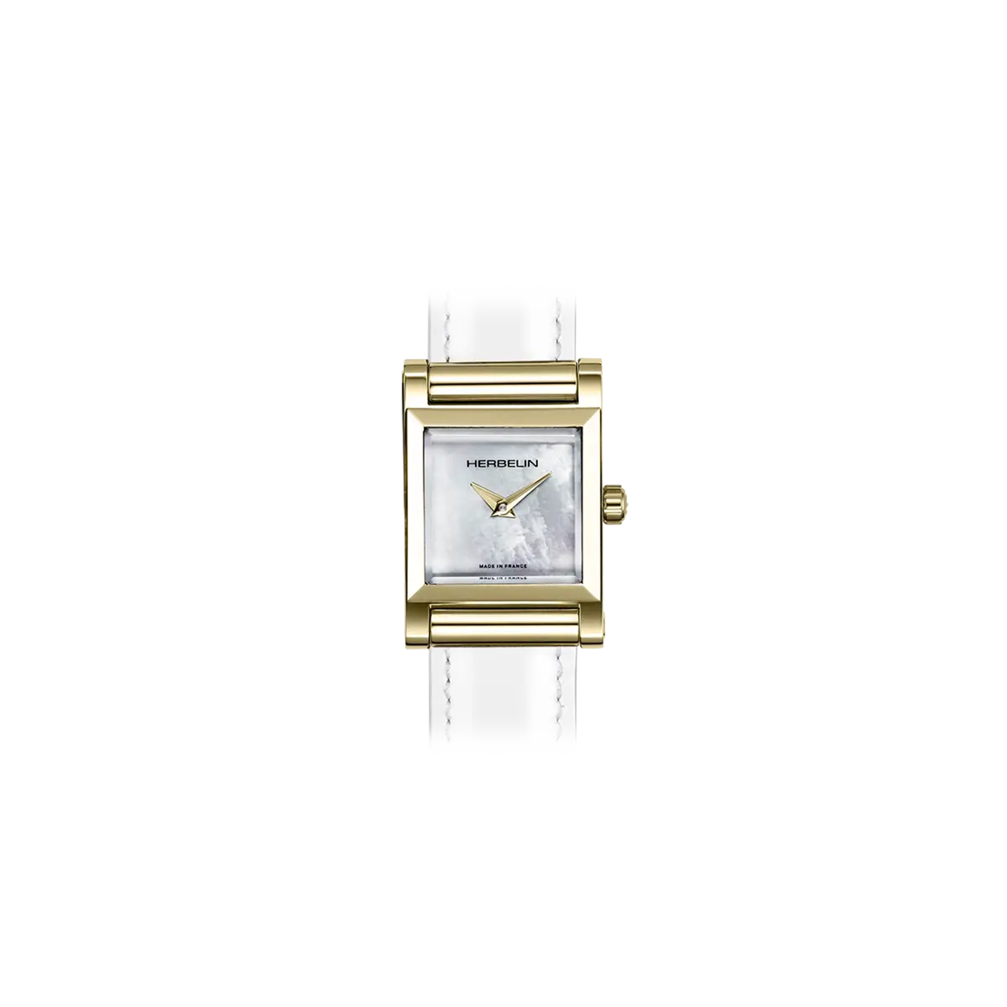 herbelin-antar-s-carr-femme-quartz-pvd-or-jaune-nacre image 1