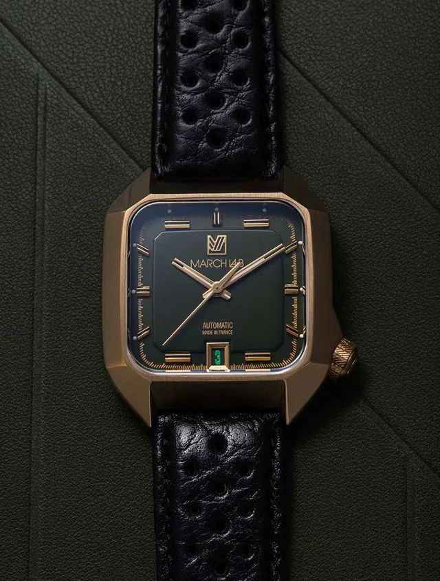 march-la-b-montre-am2-slim-mill-sime-mars-2023-automatique-36mm-bronze image 1