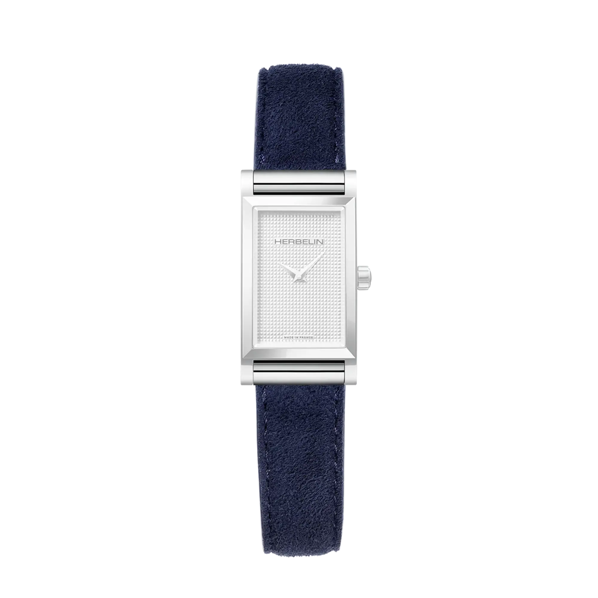 herbelin-antar-s-bracelet-simple-bracelet-cuir-fa-on-velours-bleu-outremer image 2