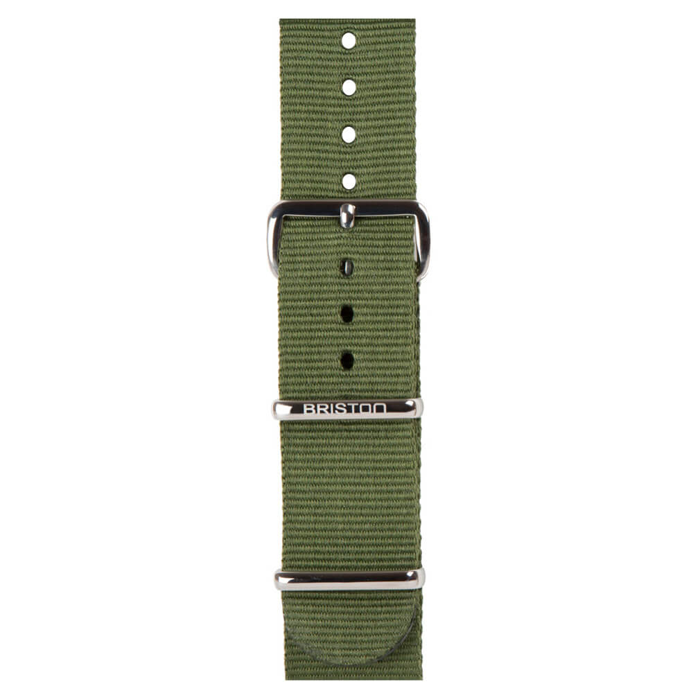 briston-bracelet-type-nato-20-mm-vert-militaire image 1