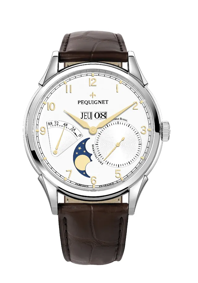 pequignet-royale-grand-sport-montre-fran-aise-calibre-royal-cadran-argent-opalin image 1