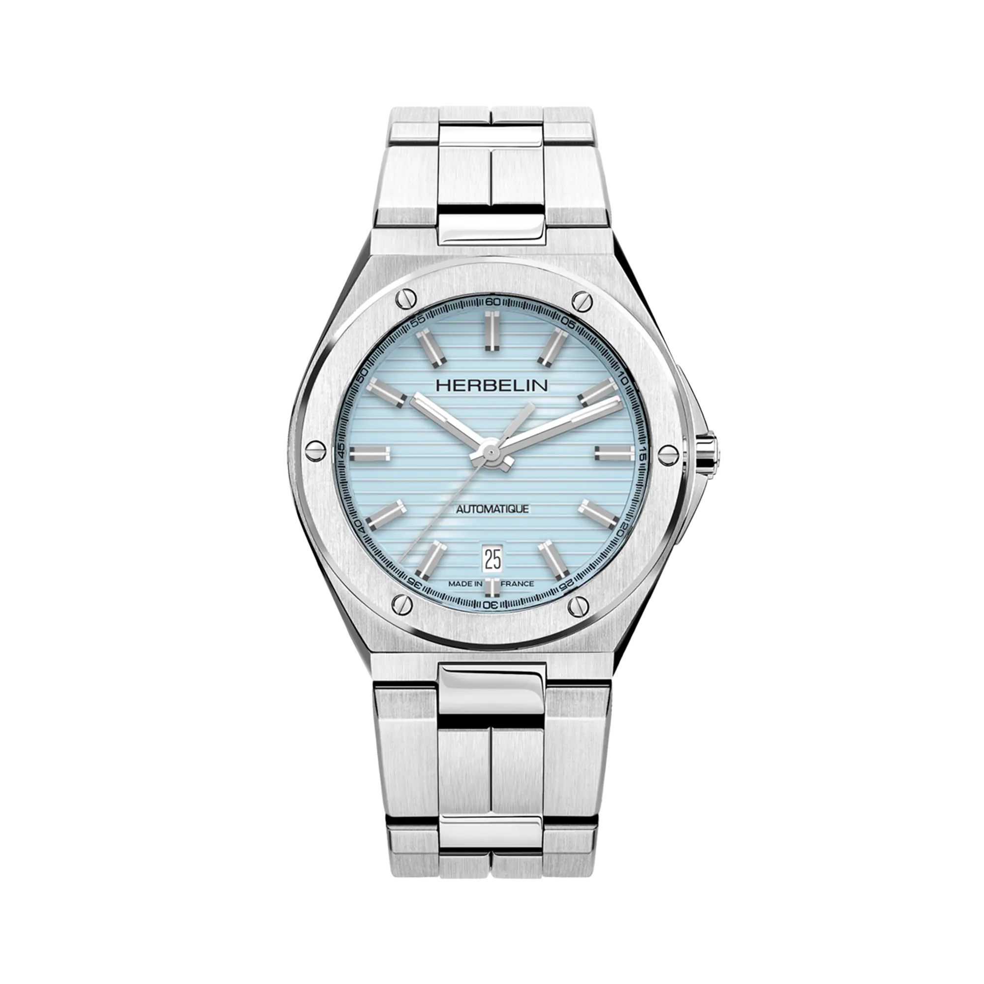 herbelin-cap-camarat-automatique-montre-homme-acier-40-5-mm-bleu-arctique image 1