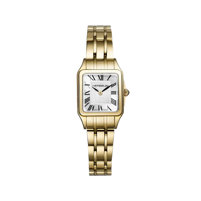 herbelin-luna-mini-quartz-pvd-or-jaune-femme-18-6-mm image 1