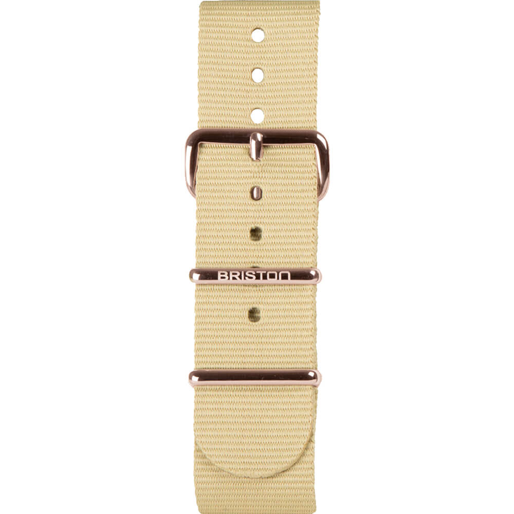 briston-bracelet-nato-20-mm-vanille-chocolat image 2