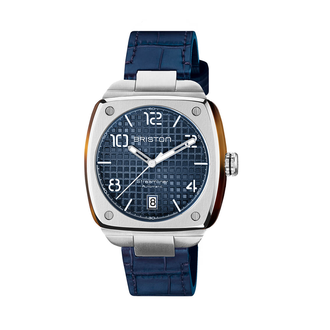 briston-bracelet-luxury-urban-cuir-bleu-marine-20-mm image 3
