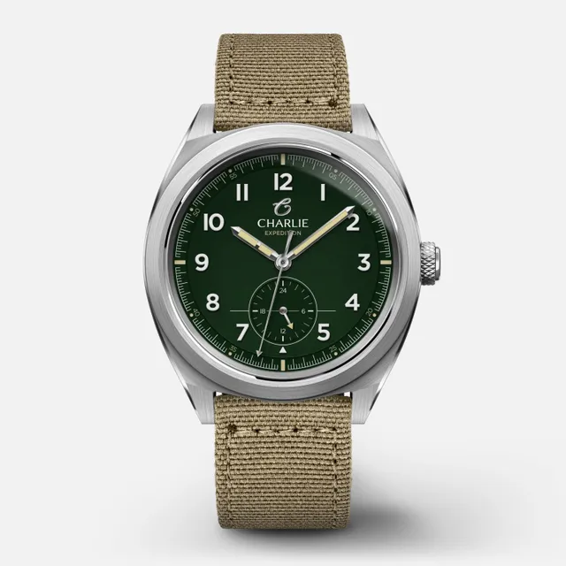 charlie-paris-gr-24h-montre-homme-39mm-cadran-vert image 1