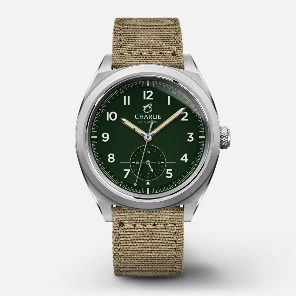 charlie-paris-gr-24h-montre-homme-39mm-cadran-vert image 1