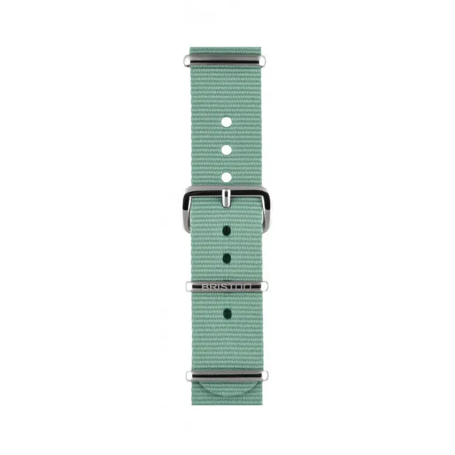 briston-bracelet-type-nato-vert-d-eau-18-mm-nylon image 1
