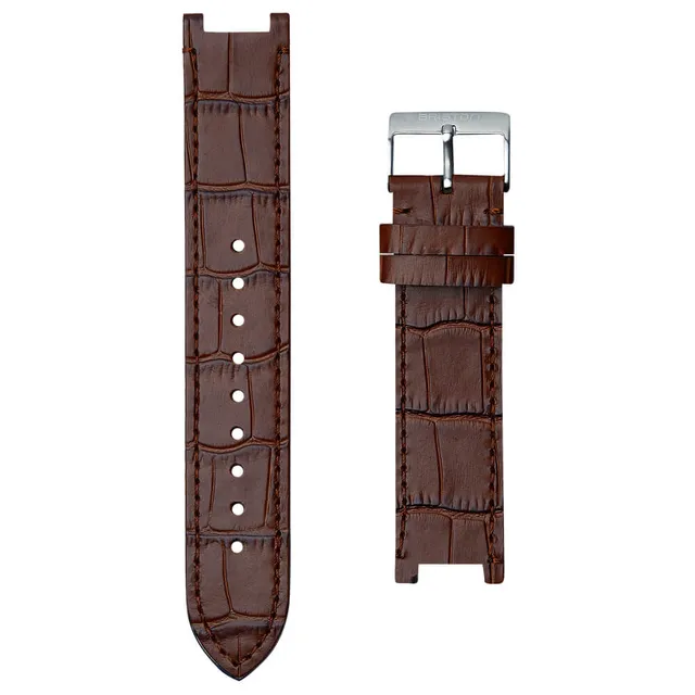 briston-streamliner-urban-bracelet-luxury-20-mm-marron image 1
