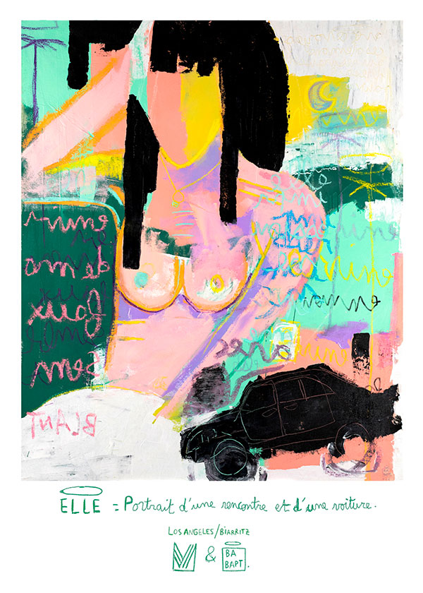 march-la-b-affiche-elle-par-babapt-dition-acrylique image 1