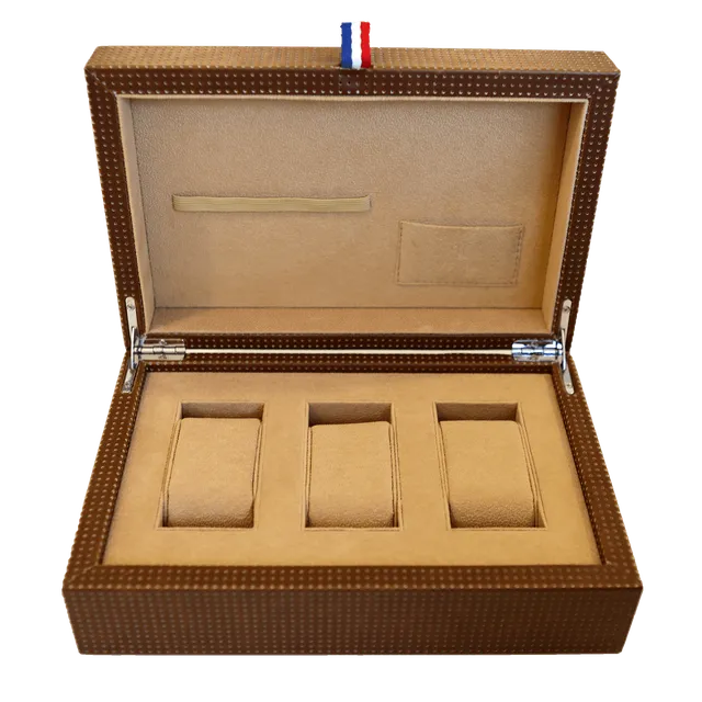yema-coffret-collector-3-montres-en-bois-et-similicuir image 1