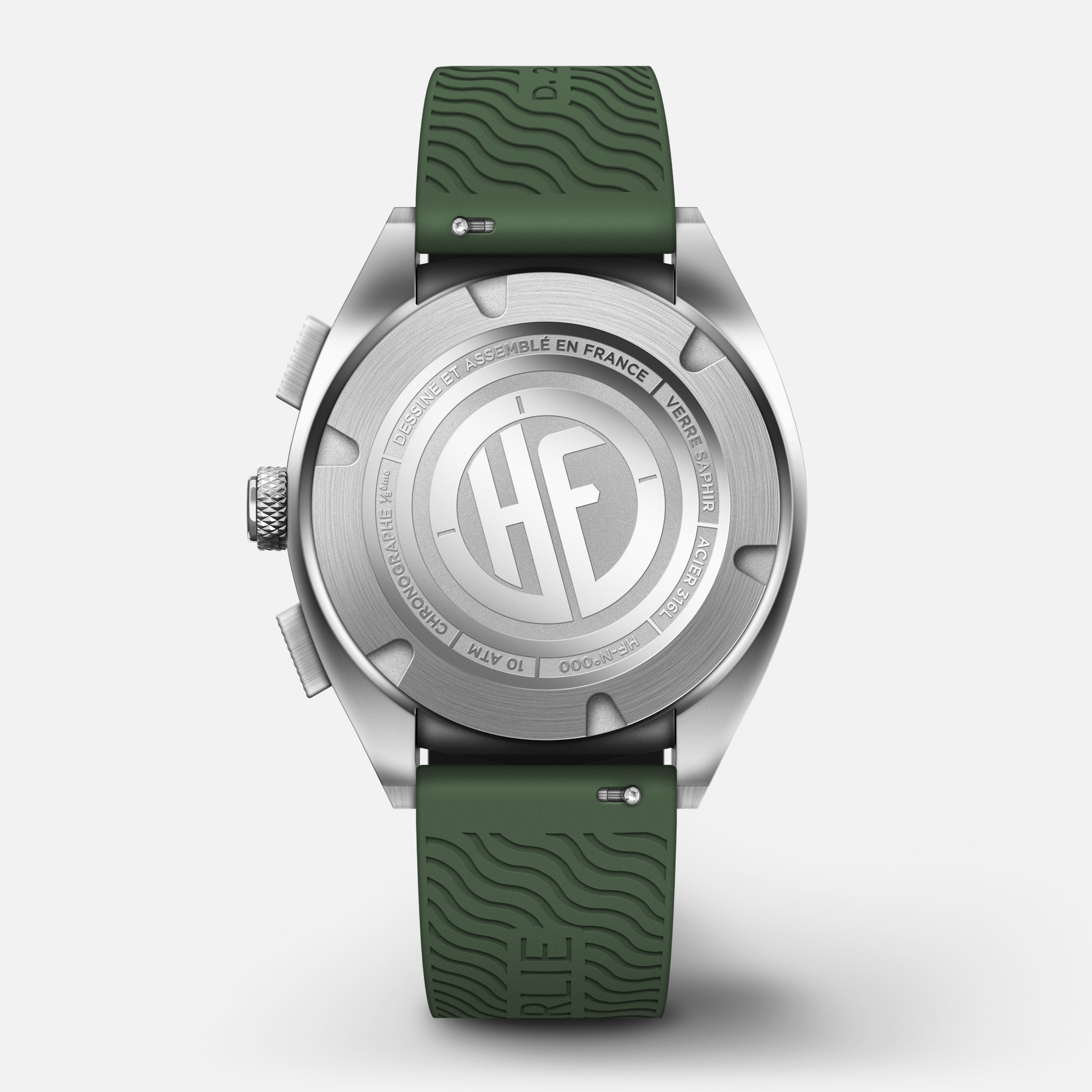 charlie-paris-grx-mecaquartz-chronographe-hf-salvia-montre-field-39mm image 7