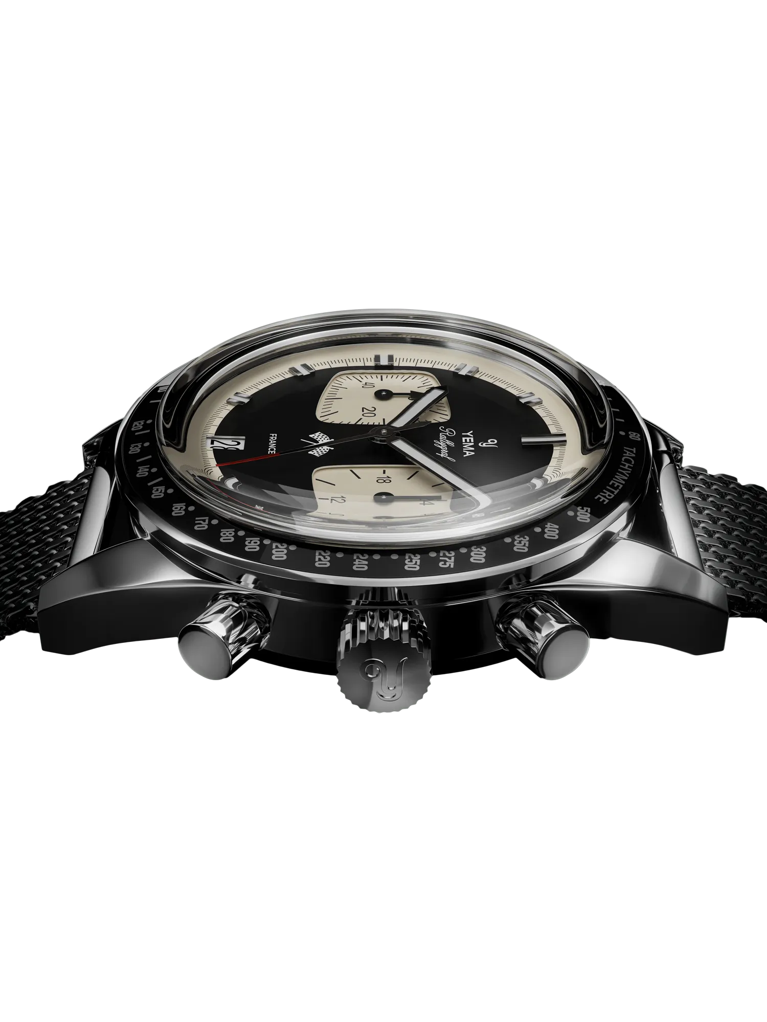 yema-rallygraf-meca-quartz-reverse-panda-chronographe image 6