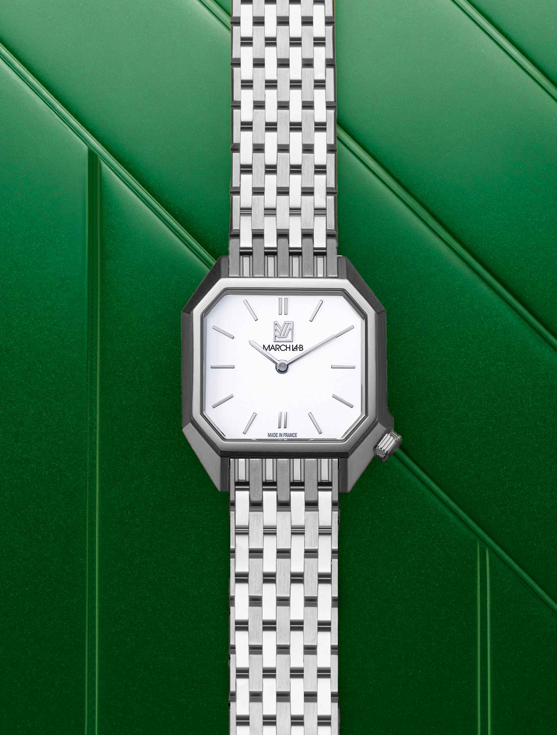 march-la-b-lady-mansart-white-26mm-quartz-suisse image 2