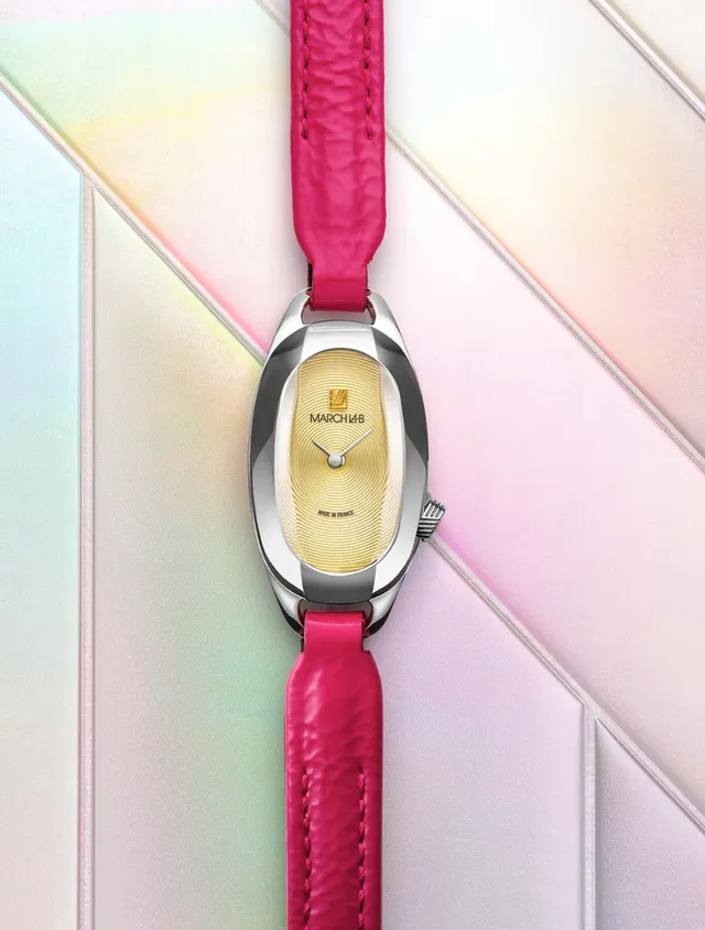 march-la-b-oblongue-cl-a-vincent-montre-femme-ovale-20-mm image 1