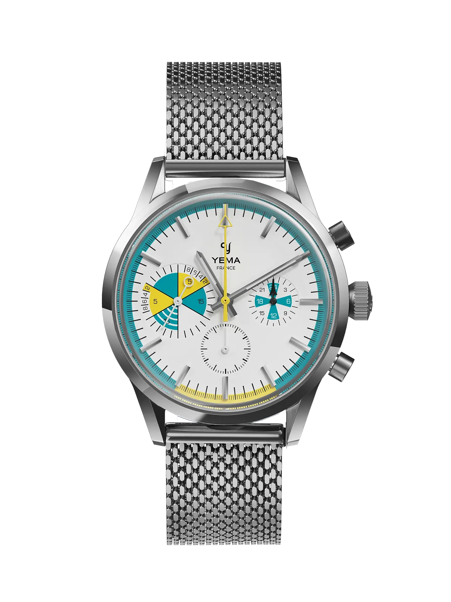 yema-yachtingraf-croisi-re-meca-quartz-montre-sport-chic-cuir image 4