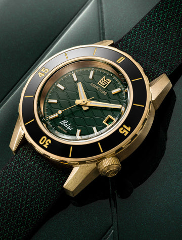 march-la-b-belza-automatique-pack-twin-coffret-montre-bronze-30-atm image 5