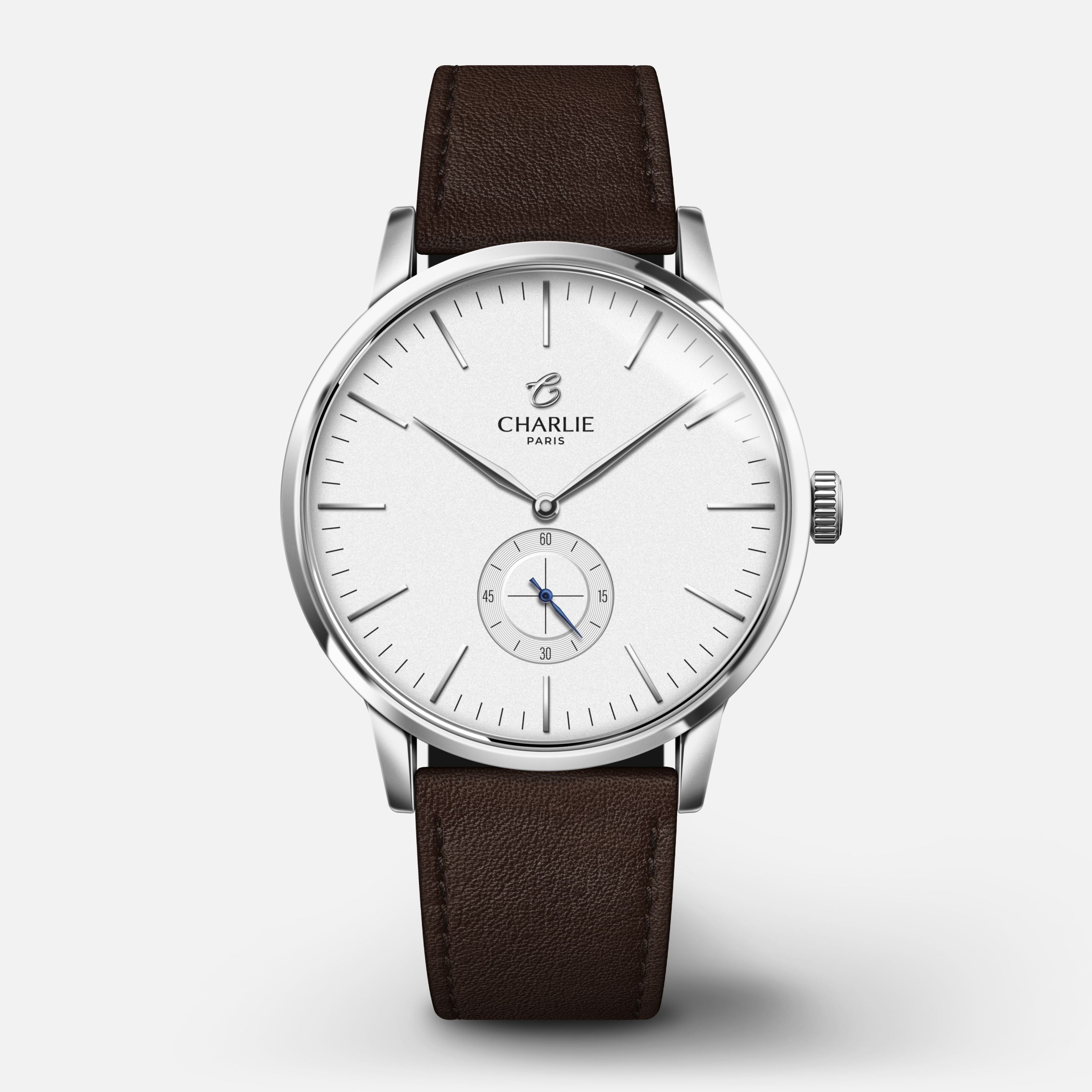 charlie-paris-horizon-montre-quartz-homme-39mm-cadran-blanc image 6