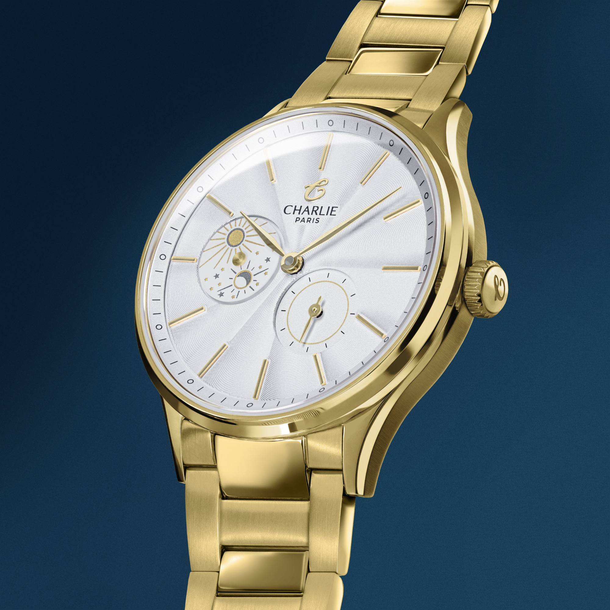 charlie-paris-initial-36-jour-nuit-dor-automatique-femme-36mm image 8