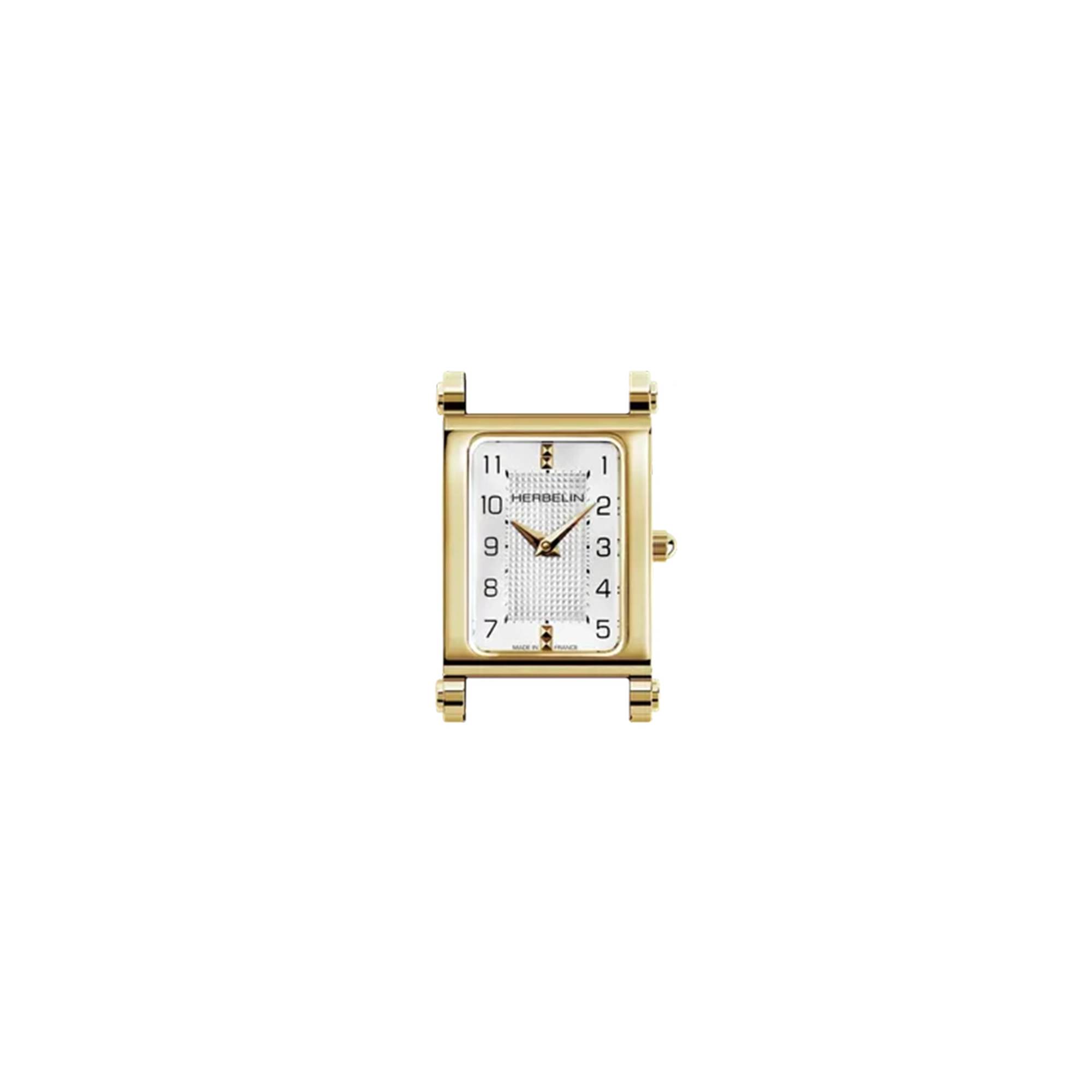 herbelin-antar-s-galb-classique-dor-bo-tier-rectangulaire-pvd-or-jaune-quartz image 1