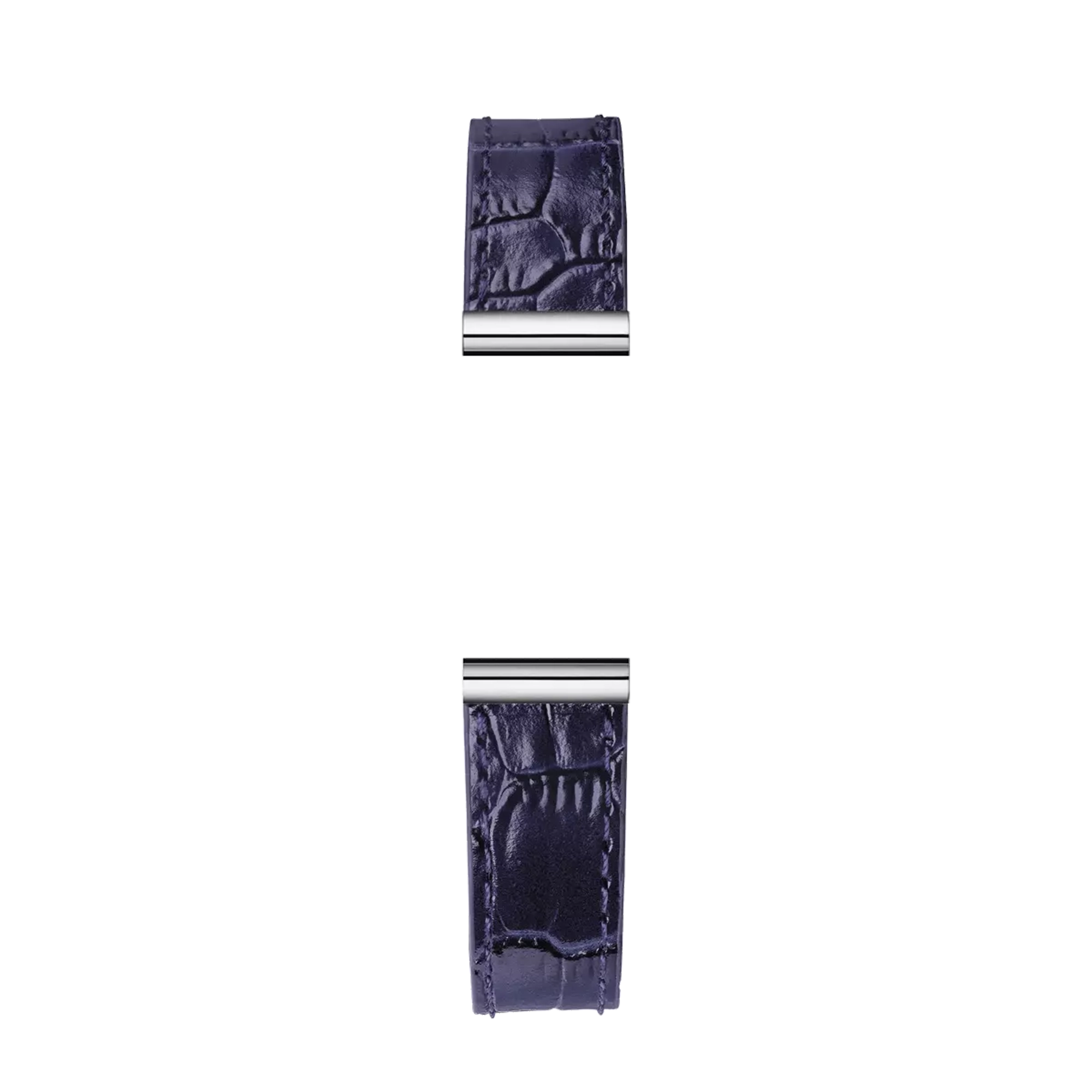 herbelin-antar-s-bracelet-simple-cuir-fa-on-croco-bleu-marine image 1