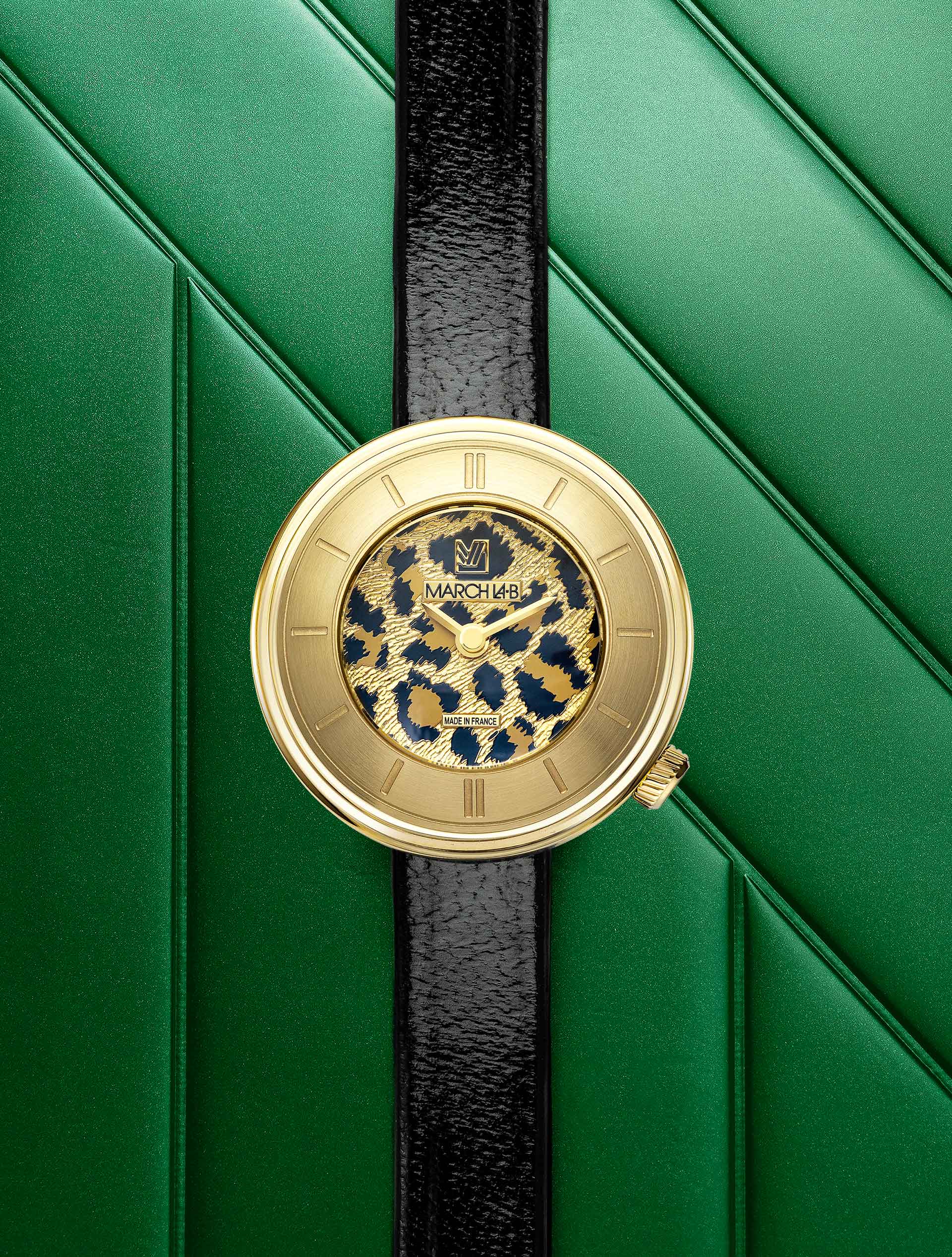 march-la-b-lady-volante-cheetah-montre-bijou-disco-volante image 3