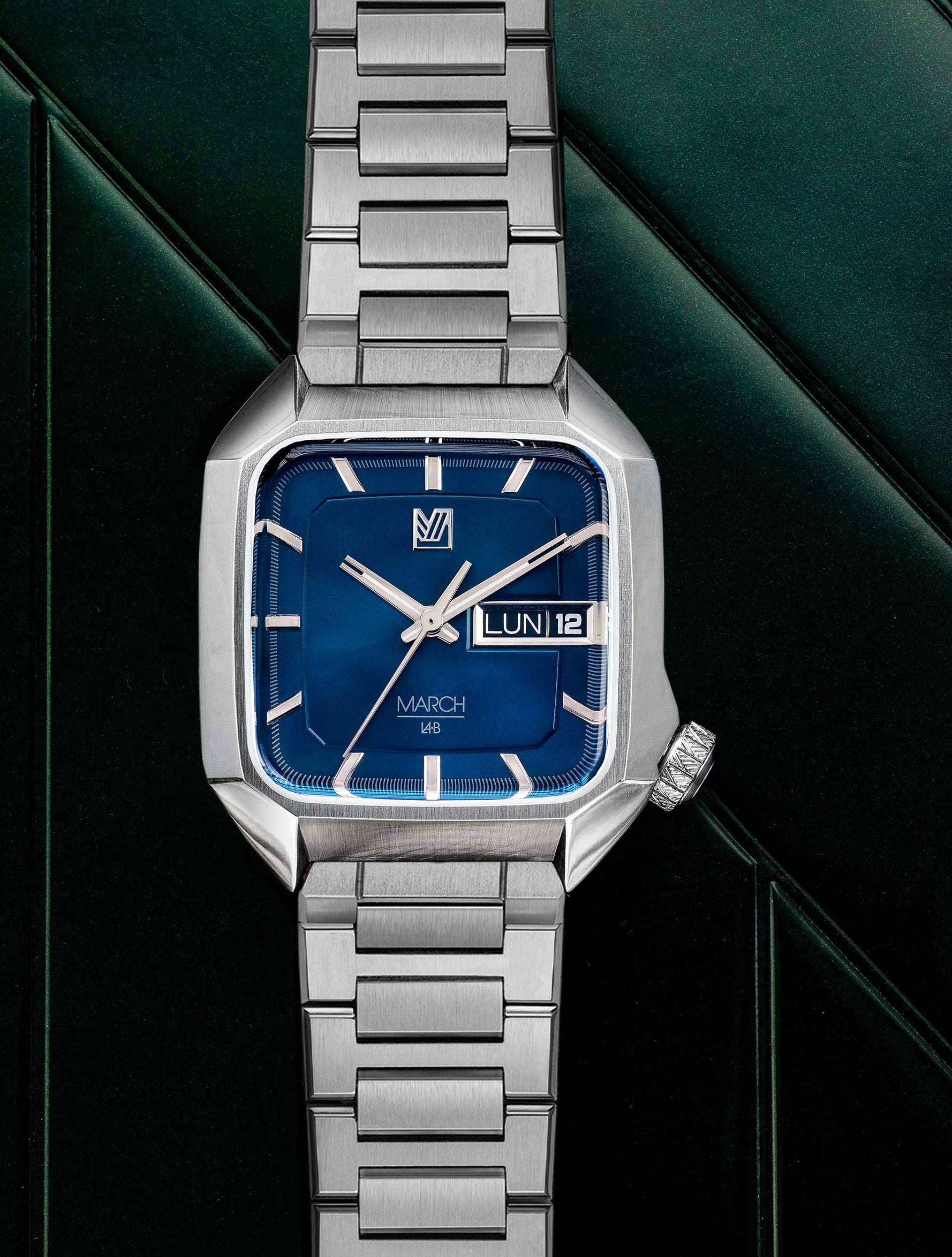 march-la-b-montre-am2-slim-lectrique-ocean-36mm-bleue image 1