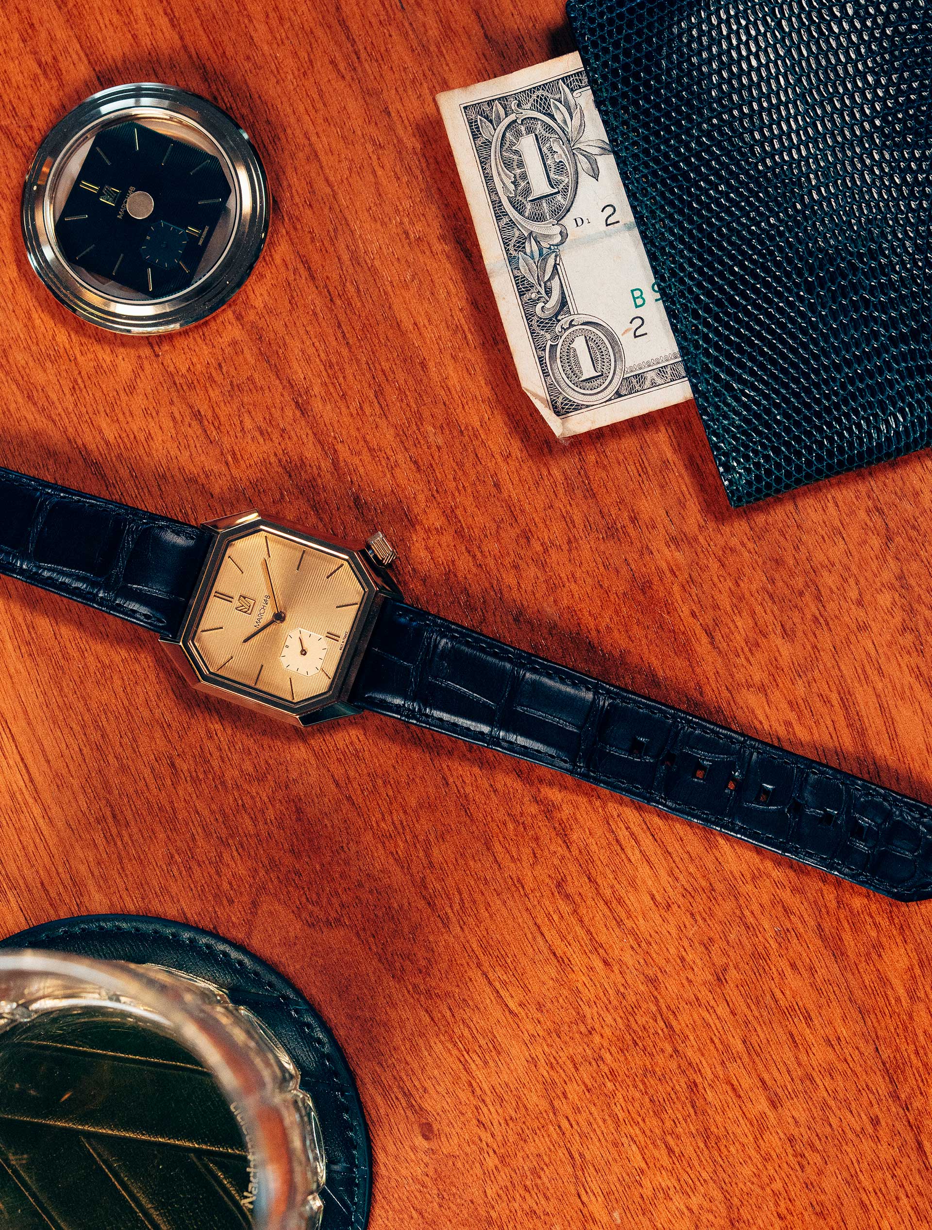 march-la-b-mansart-petite-seconde-golden-hour-35-mm-montre-automatique-plaqu-or image 5