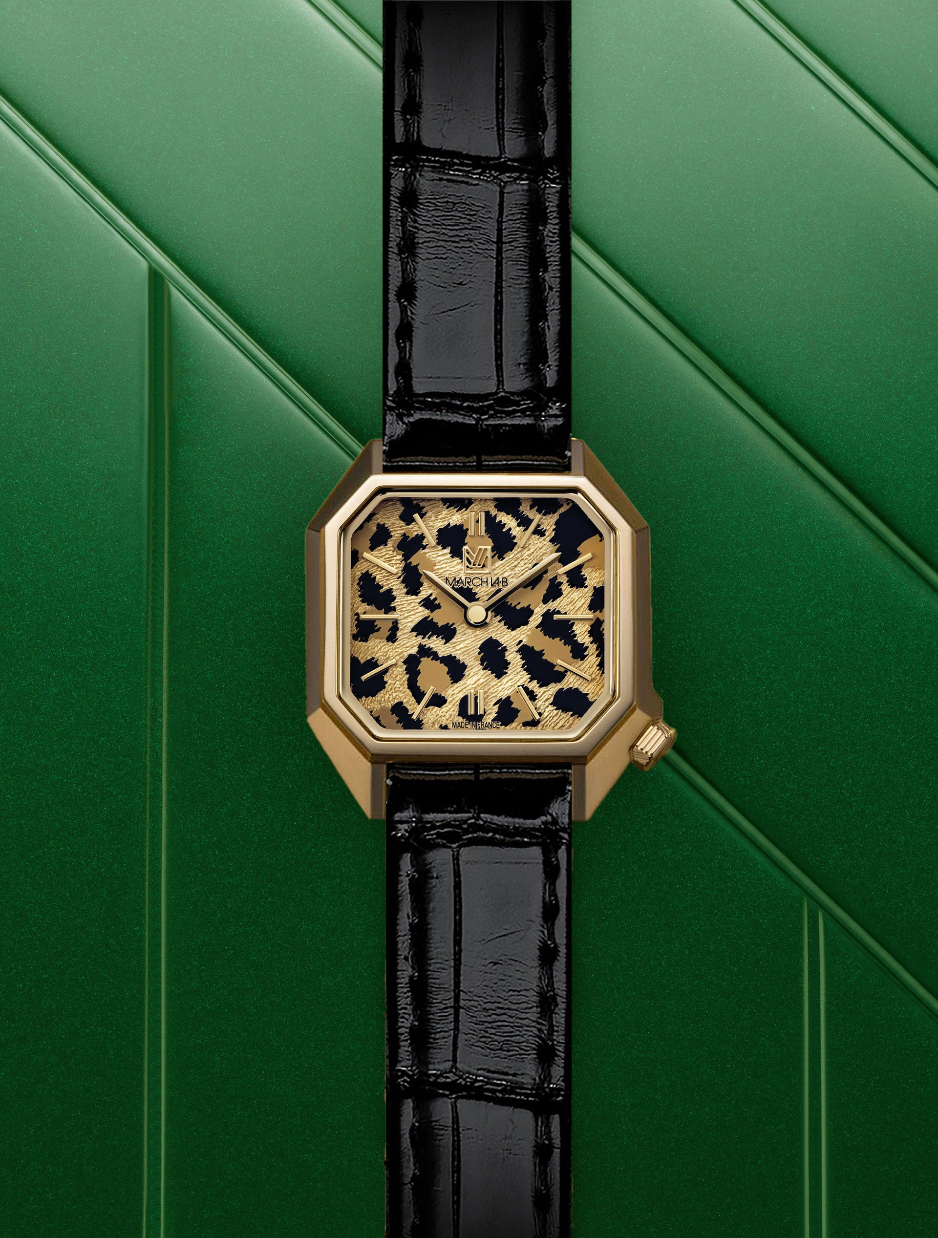 march-la-b-montre-lady-mansart-cheetah-26-mm-l-opard-quartz image 3