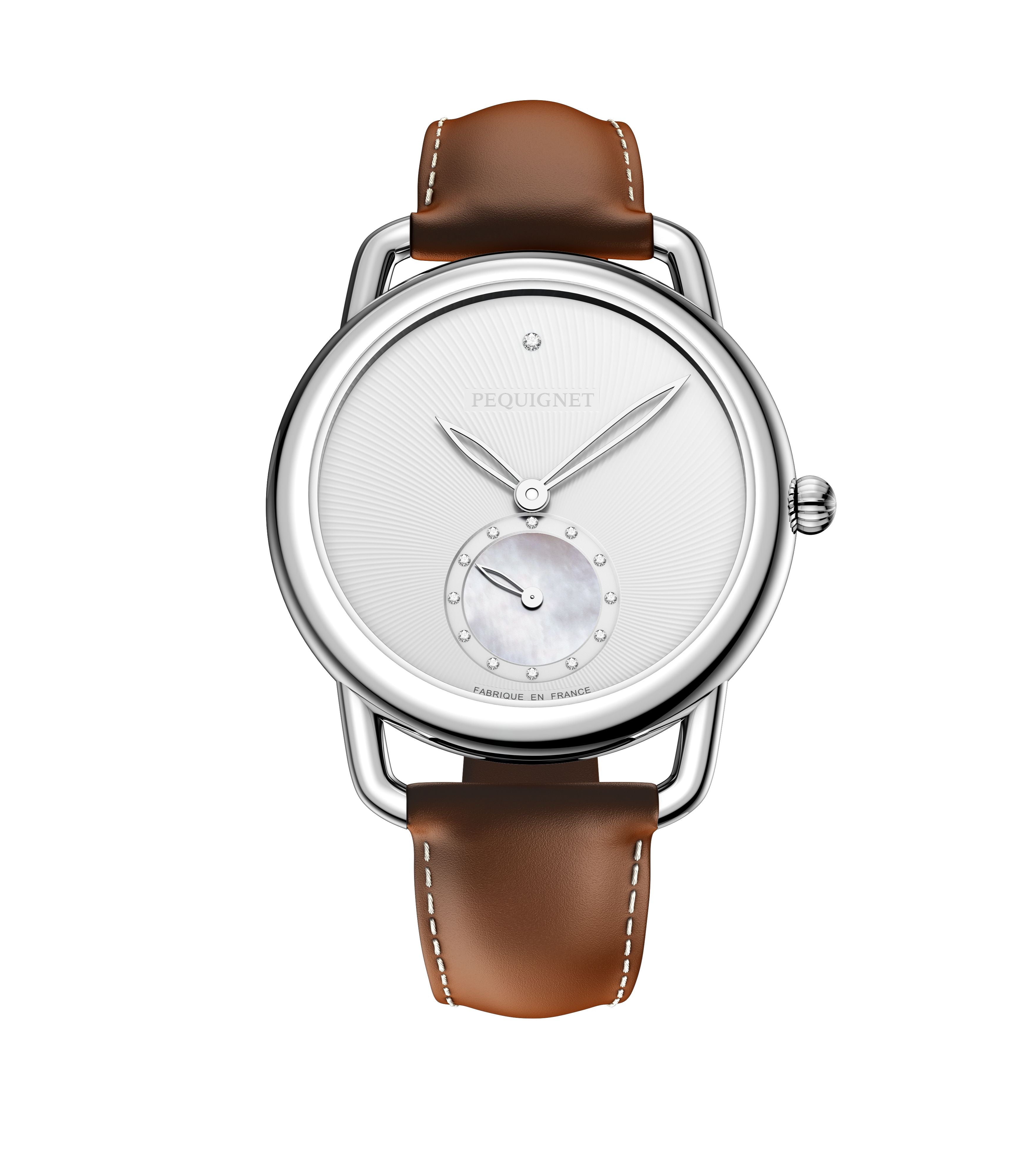 pequignet-equus-origine-montre-femme-acier-date-quartz-suisse image 3