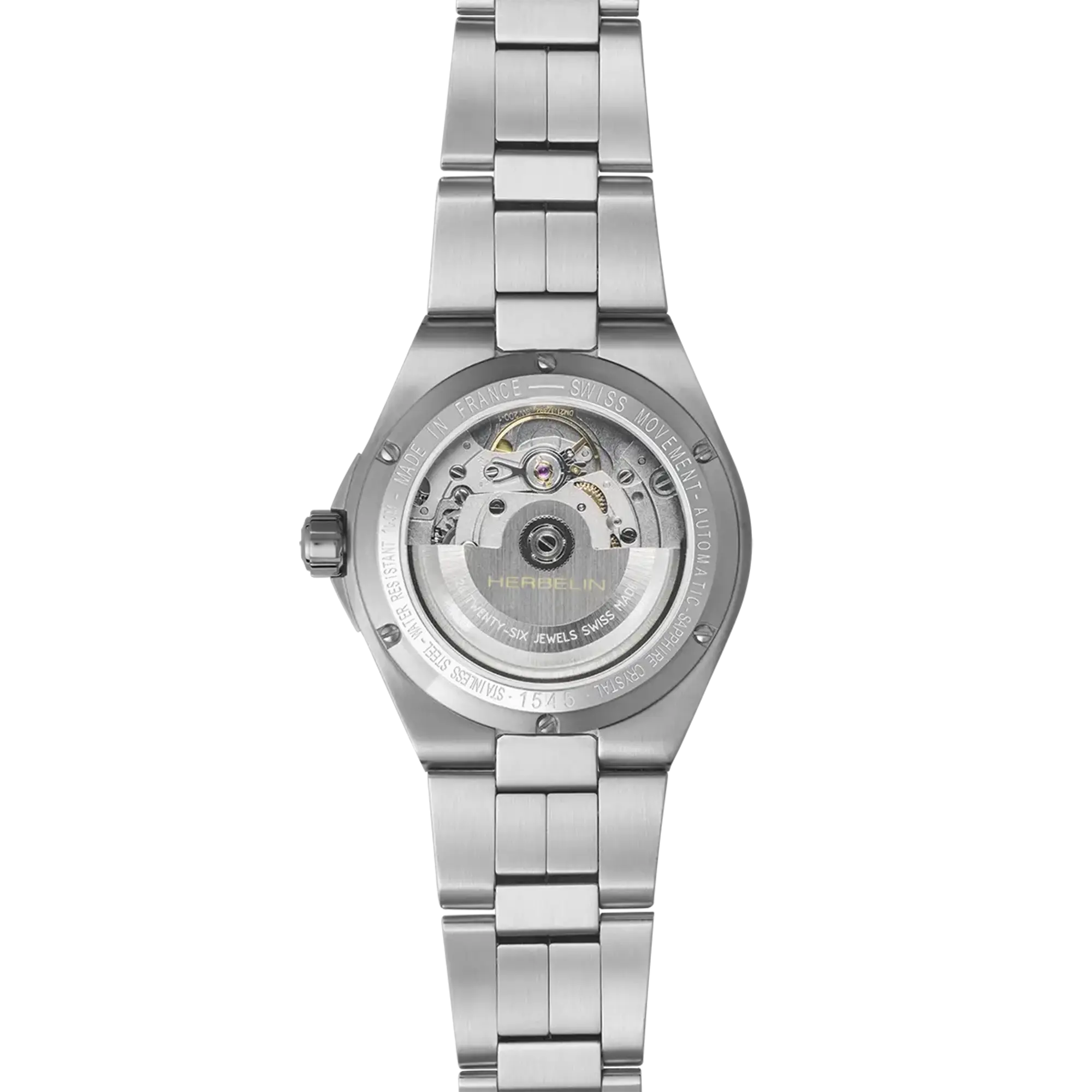 herbelin-cap-camarat-automatique-montre-femme-acier-bleu-arctique image 4