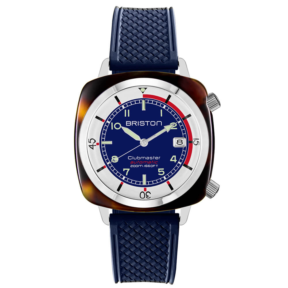 briston-clubmaster-legend-compressor-montre-automatique-42-mm-bleu image 1