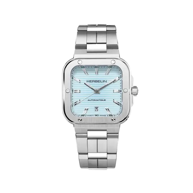 herbelin-cap-camarat-square-automatique-montre-homme-bleu-acier image 1