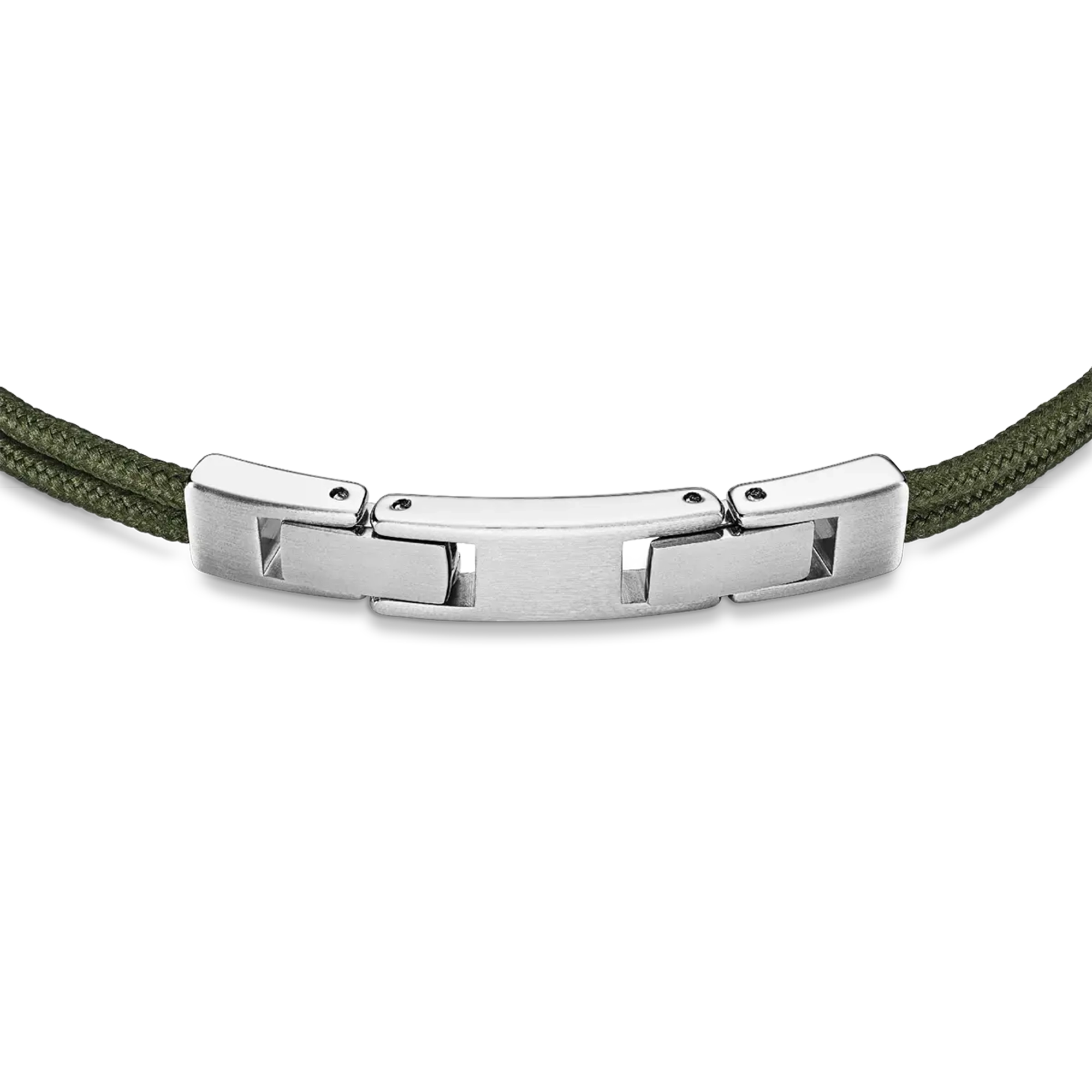 herbelin-amarrage-bracelet-homme-acier-et-nylon-kaki image 4