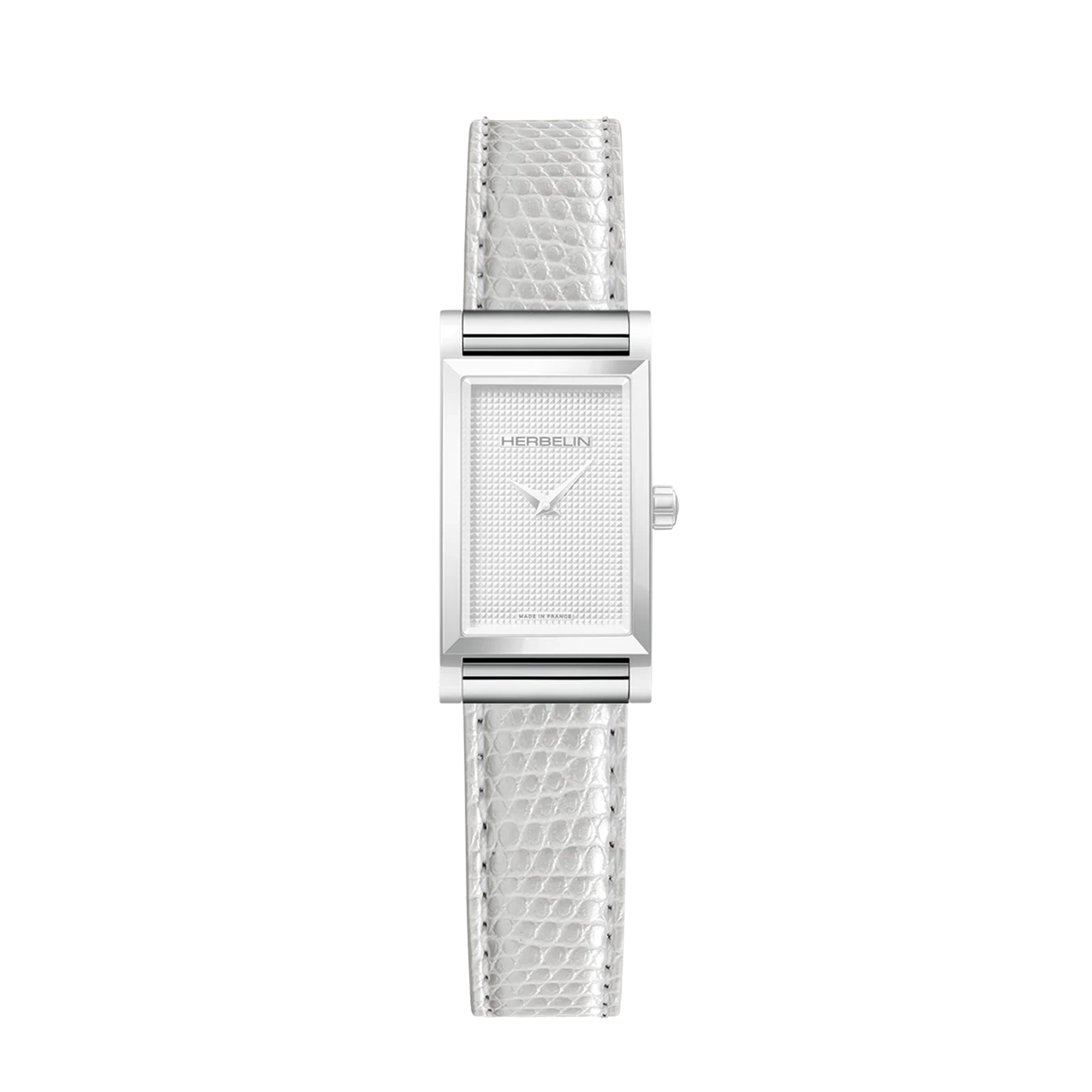 herbelin-antar-s-bracelet-simple-blanc-iguane-cuir image 2
