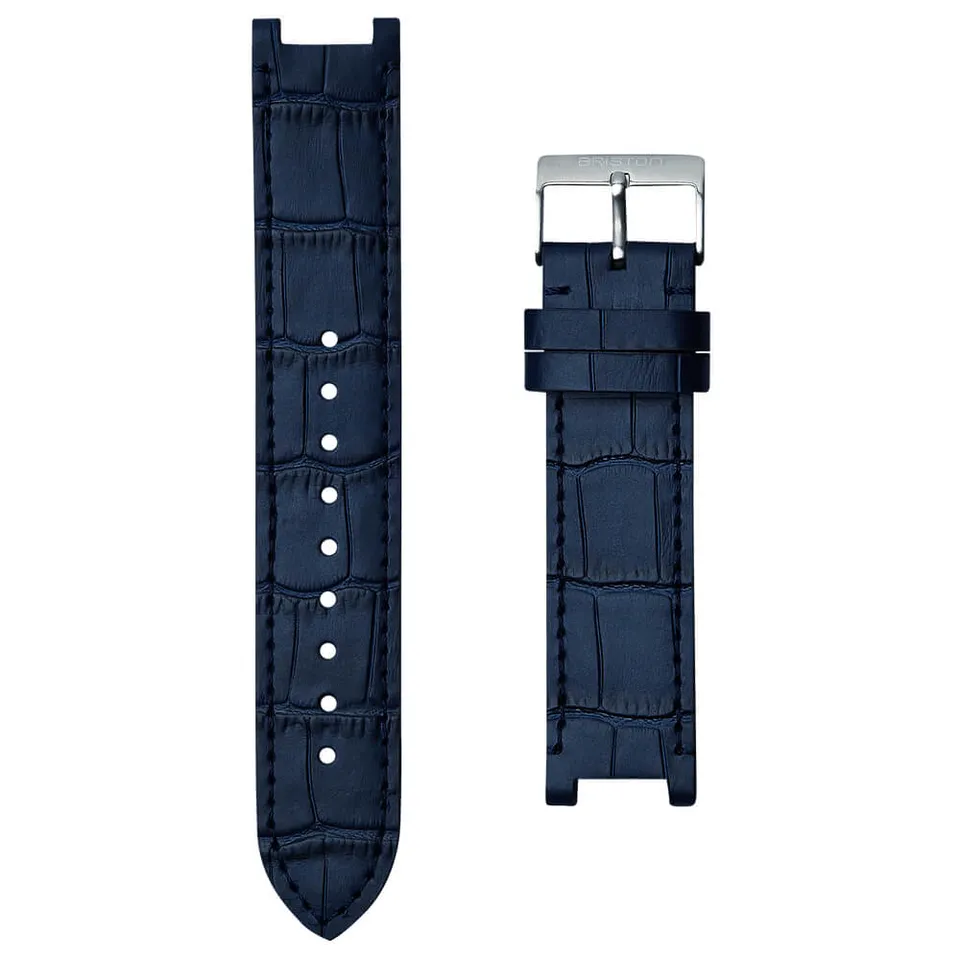 briston-bracelet-luxury-urban-cuir-bleu-marine-20-mm image 1