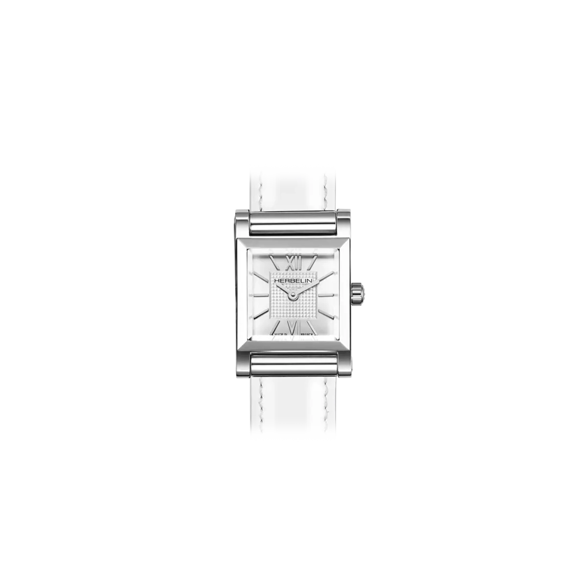 herbelin-antar-s-carr-index-acier-montre-femme-quartz image 1