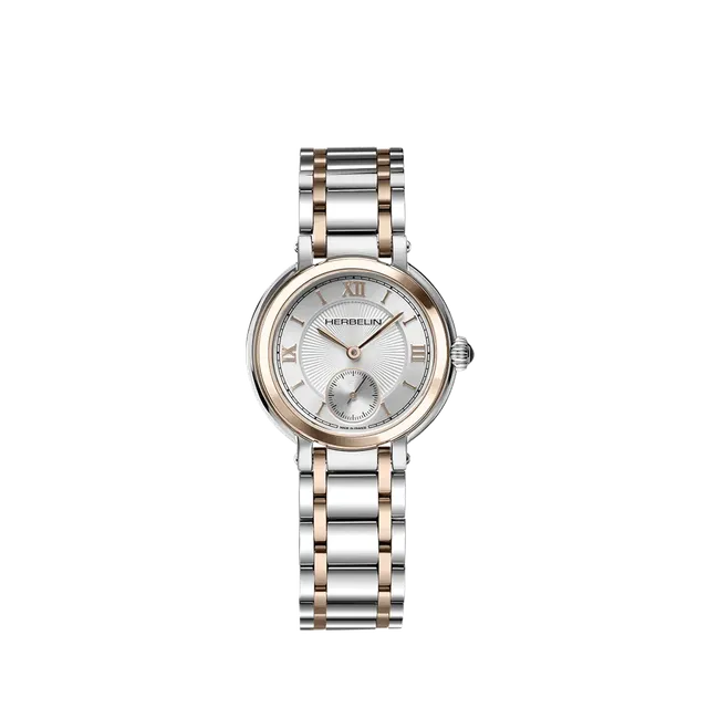 herbelin-galet-petite-seconde-pvd-or-rose-montre-femme-acier image 1