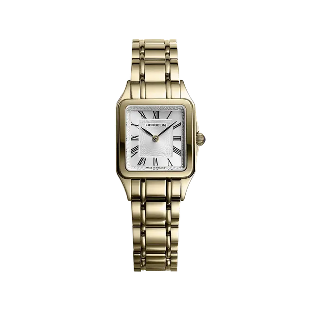 herbelin-luna-quartz-acier-pvd-or-1n-femme image 1