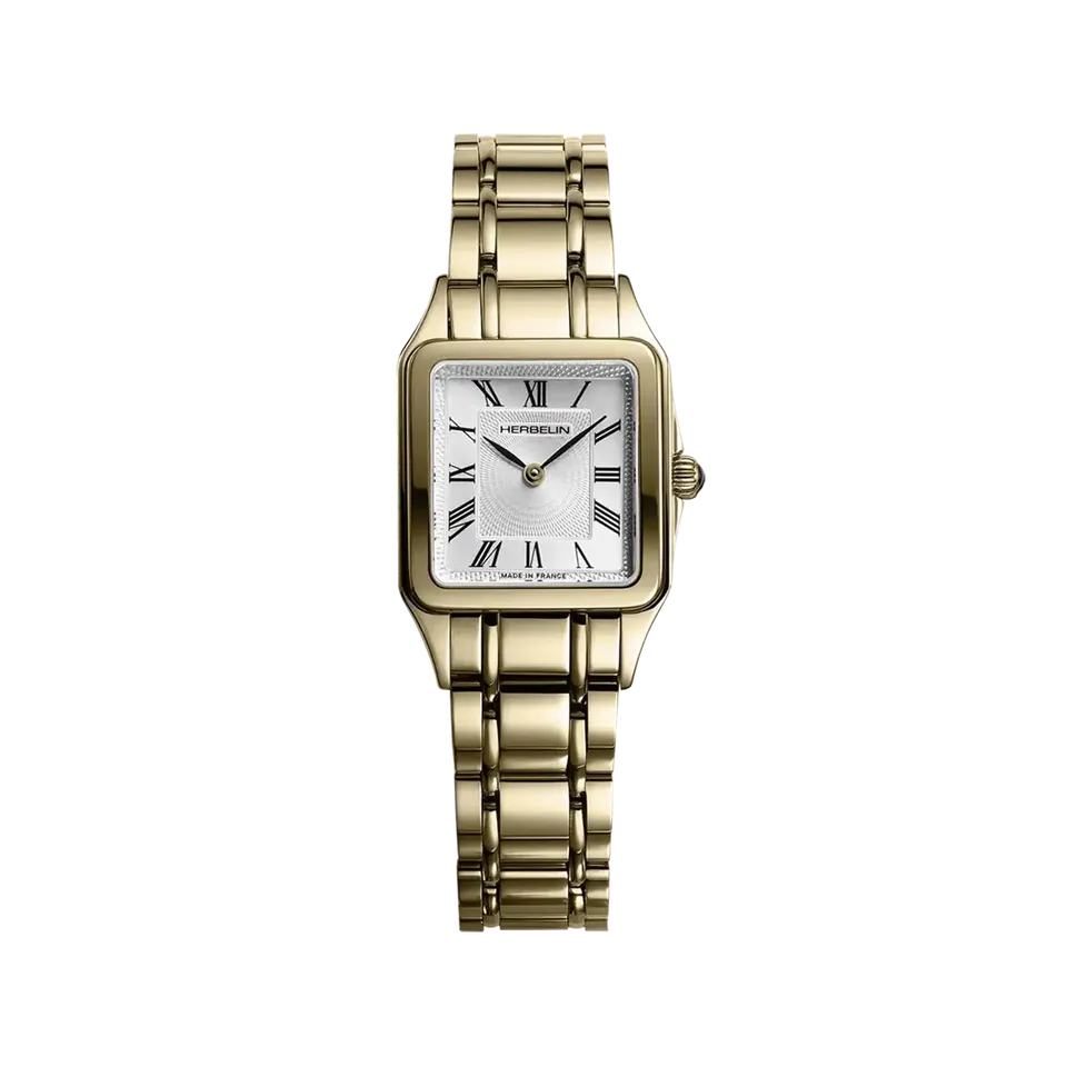 herbelin-luna-quartz-acier-pvd-or-1n-femme image 1
