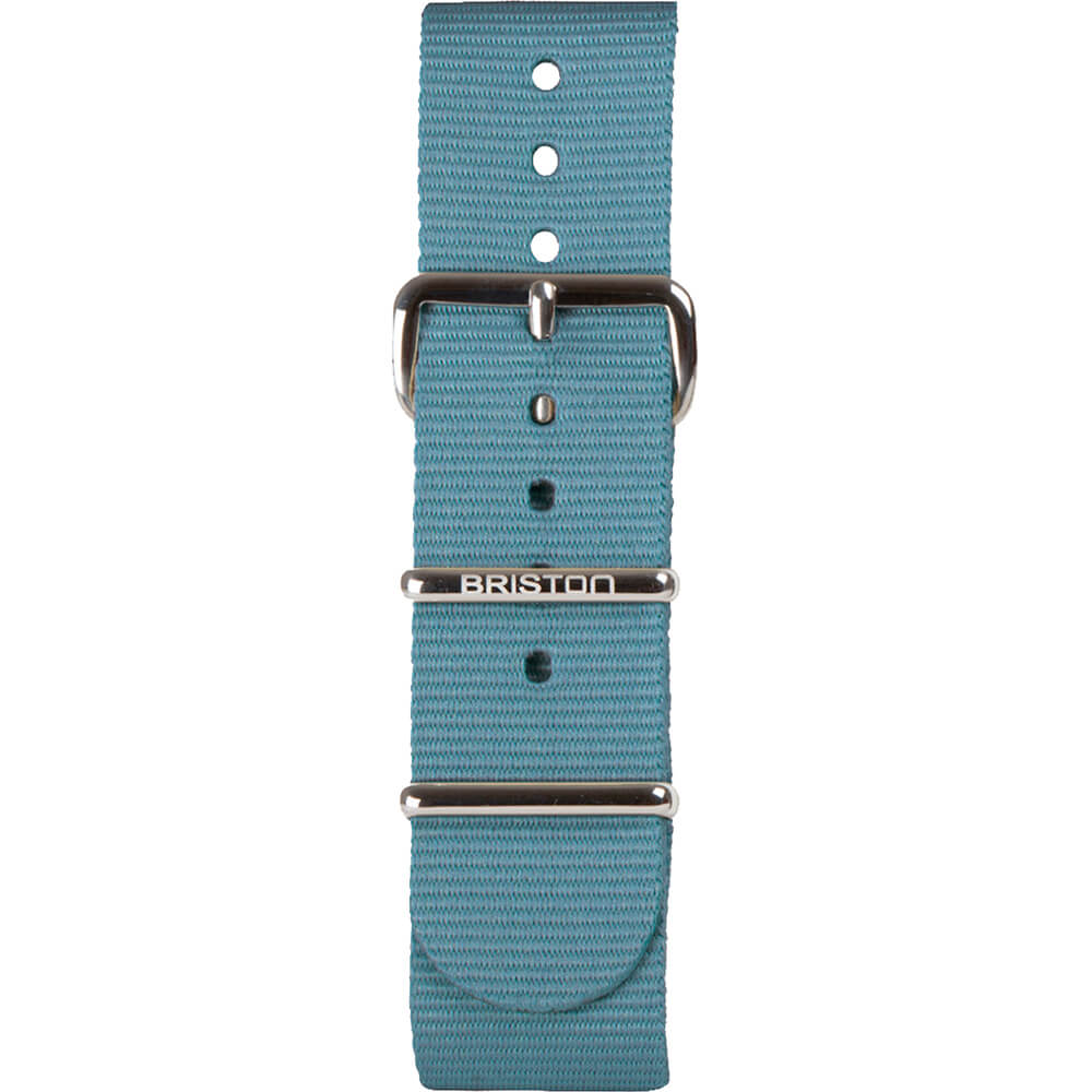 briston-bracelet-type-nato-20-mm-bleu-glacier-nylon image 1